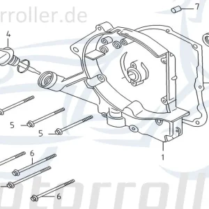 Zertifiziert PGO Stranger 50 Spannstift 8x14mm E0407 Spannbolzen Spannwelle Benzhou Yiying Scooter Ersatzteil Service