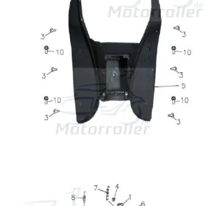 Adly Unterlegscheibe 10.5x18x0.5mm Distanzscheibe 50ccm 2Takt Distanzhalter U-Scheibe Washer Beilagscheibe Ausgleichsscheibe Scooter Echt