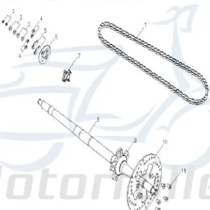 Kettenrad 41201-181-000 von Online Kaufen