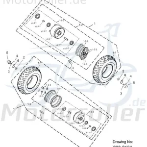 Neue Ware Felge vorne 42705-182-001 von