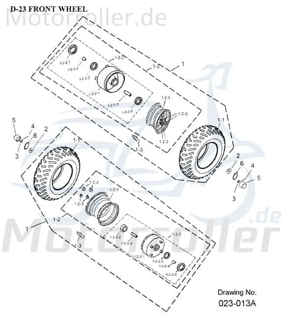 Neue Ware Felge vorne 42705-182-001 von