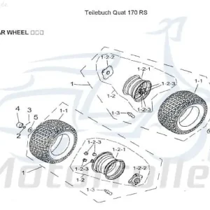 Jetzt Bestellen Felge hinten 42706-156-000 K42706-156-000