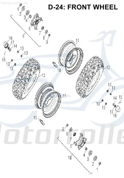 Aeon Cobra 320 Halter Befestigung 320ccm 4Takt 42714-180-003 Halterung Haltebügel Halteblech Halte-Blech Halte-Bügel Quad ATV UTV Bestseller