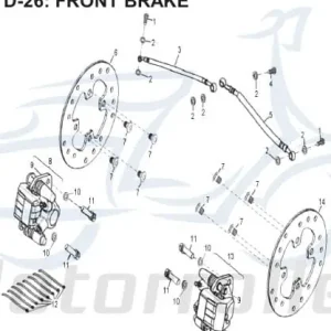 Halterung Dämpfer Halter 45021-131-00K Markenprodukt