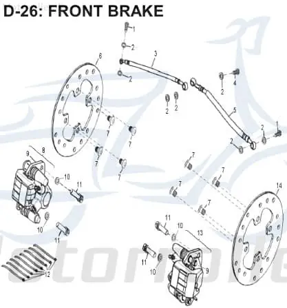 Halterung Dämpfer Halter 45021-131-00K Markenprodukt