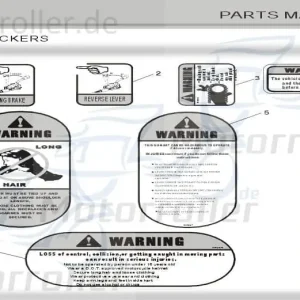 Tongjian Aufkleber Hammerhead vorn Sticker 9.090.015 Sichere Zahlung