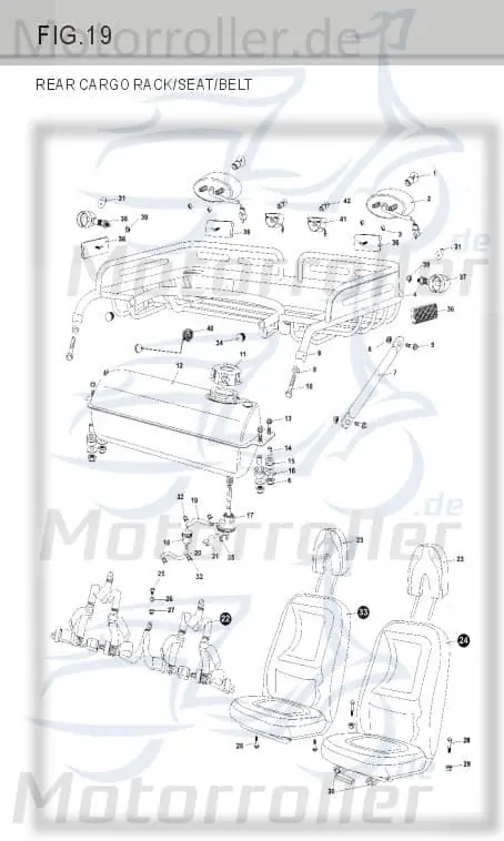 Sicherungsmutter M10 Tongjian Sicherheitsmutter 150ccm 4Takt selbsthemmende Sicherungs-Mutter Stopmutter Stop-Mutter Buggy Ersatzteil Sofort Bestellen
