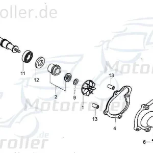 Heißes Angebot Unterlegscheibe 6x12x1 Distanzscheibe 152MI-080011