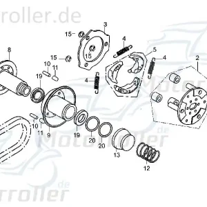 Drehscheibe Tongjian 172MM-052300 Begrenztes Angebot