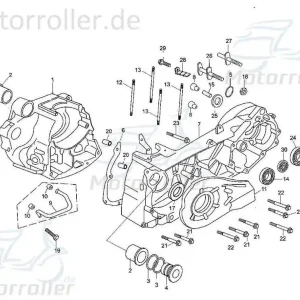 Bundschraube M6x70mm Tongjian Maschinenschraube 250ccm 4Takt Flanschschraube Flansch-Schraube Maschinen-Schraube Bund-Schraube Buggy Sichere Zahlung