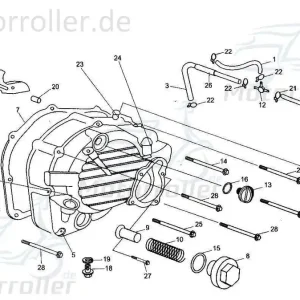Garantierte Lieferung Zylinderschraube B Stehbolzen 172MM-011005