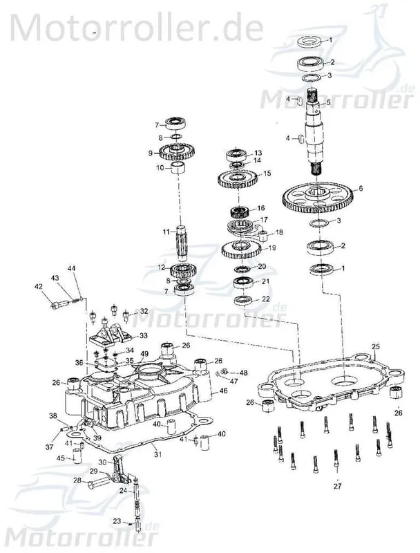 Super-Preis Tongjian Dreharm Welle Drehhebel 7.090.022