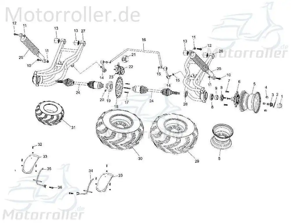Günstig Befestigung Bremsscheibe 8.030.036 Tongjiang