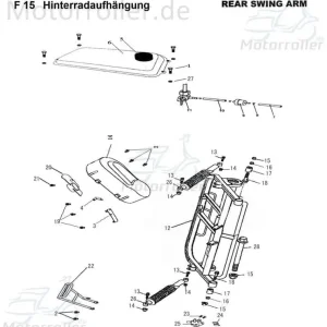 Bundschraube M16x12mm Tongjian Maschinenschraube 250ccm 4Takt Flanschschraube Flansch-Schraube Maschinen-Schraube Bund-Schraube Buggy Wochenendangebot