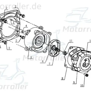 Bundschraube M5x20mm Tongjian Kinderbuggy 40ccm 4Takt Maschinenschraube Flanschschraube Flansch-Schraube Maschinen-Schraube 40ccm-4Takt Solange Der Vorrat Reicht