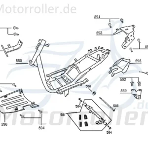 Kreidler Florett 2.0 50 City Sitzbankschloss 740983 Sitzschloss Sitzbank-Schloss Sitzbank-Verriegelung Sitzbankverschluss Angebot