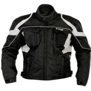 Jacke LEV Taifun silber 2XL Motorradjacke 80400086 Schneller Versand