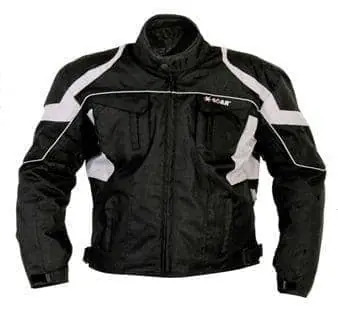 Jacke LEV Taifun silber 2XL Motorradjacke 80400086 Schneller Versand