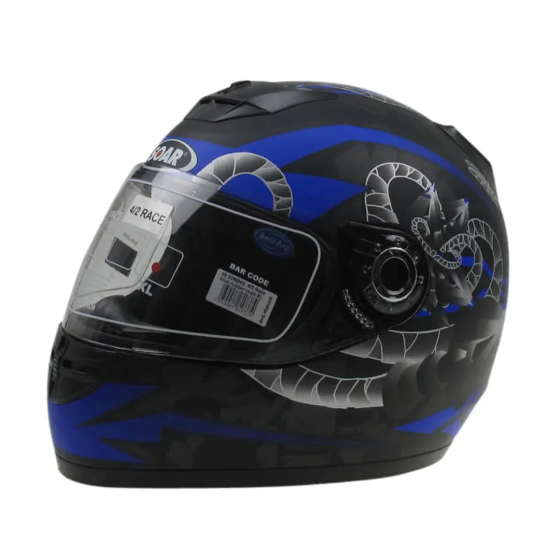 Helm SOAR 4/2 Race Blue Rubber Matt XL 83290045 Bestseller