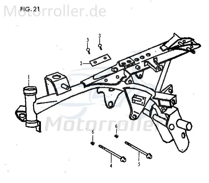 Jincheng JC 50 Monkey Repl. Bundmutter 50ccm 4Takt 08319-31088 Sechskantmutter Flanschmutter Sechskant-Mutter Flansch-Mutter Scooter Direkt Vom Hersteller