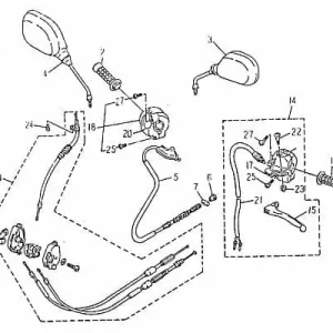 Zertifiziert Schaltergehäuse Links Lenkeranbauteile Motorrad 50cc 73402