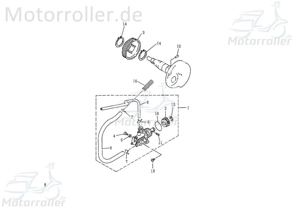Wochenendangebot Schutzfeder Benzinschlauch Spiralfeder 78400 Spiral-Feder Springfeder Scooter RS900 Service