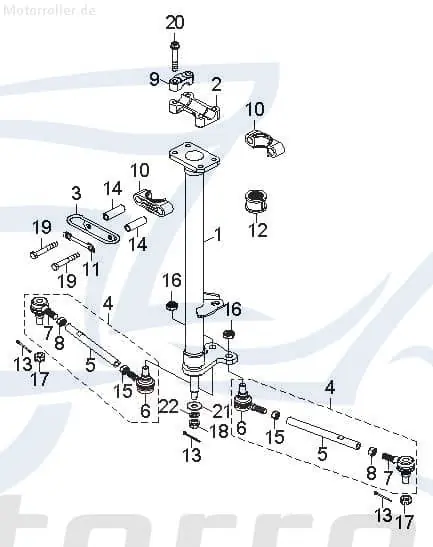 Spurstange Rex 81386 Sonderaktion