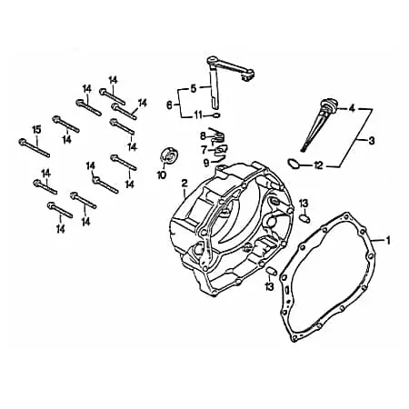 Splint Stossdämpfer Quad ATV SMC 50 Stift Rex 99503 Zertifiziert