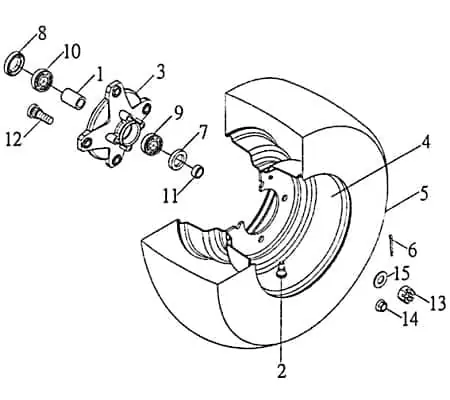Beliebt Hebel links Vorderräder Trommelbremse Quad ATV 99571