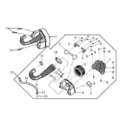 Versand Am Gleichen Tag Schwammfilter 125ccm 4Takt Jonway RS 1100 Scooter 2200101-2 125ccm-4Takt Torino 125 Moped Ersatzteil Service Inpektion Direktimport