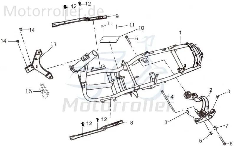 Halter Hupe Befestigung AGM-MOTORS 1030118 Abverkauf
