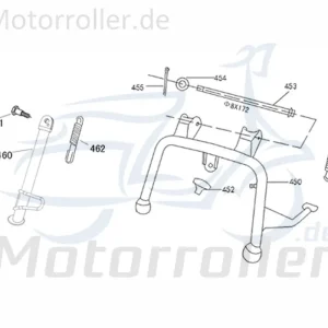 Kreidler Flory 50 125 Classic Feder Seitenständer 740161 Ständerfeder Motorroller Scooter Roller Billig