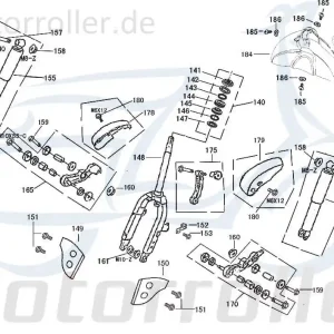 Rex Bergamo 50 Chromblende Roller 50ccm 4Takt 51102-F8-9000 Designblende verchromt 50ccm-4Takt Scooter Ersatzteil Service Inpektion Neu