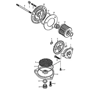 Stehbolzen Ölfilterdeckel Rex Supermoto 125 DD Schraube 90006 Gewindestange Gewinde-Stange Gewindebolzen Stiftschraube Gewindestab Versand Am Gleichen Tag