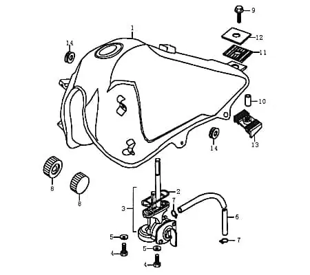 Preis Gesenkt Dichtscheibe 89494 für 125ccm 4Takt