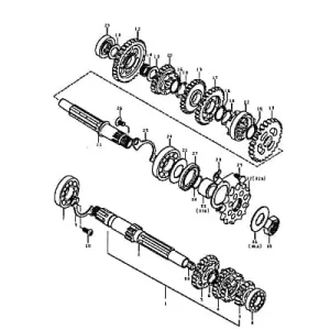 Preis Gesenkt Kreidler DICE CR/GS/SM 125i Pro Schiebemuffe Getriebe 89183 125ccm 4Takt Rex Enduro Supermoto 125 DD Motorrad Moped Ersatzteil Service