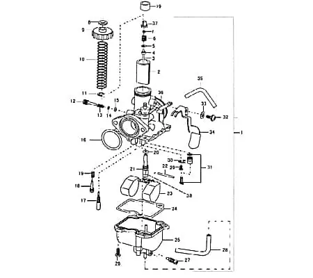 Neu Im Sortiment O-Ring Dichtring Gummiring Vergaser Motorroller 89304