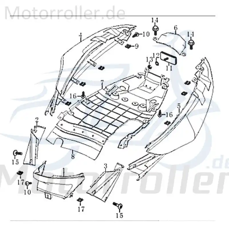 Neu Kreidler Florett RMC-G 50 125 Reflektor 83616 Heckreflektor Katzenauge Rückstrahler