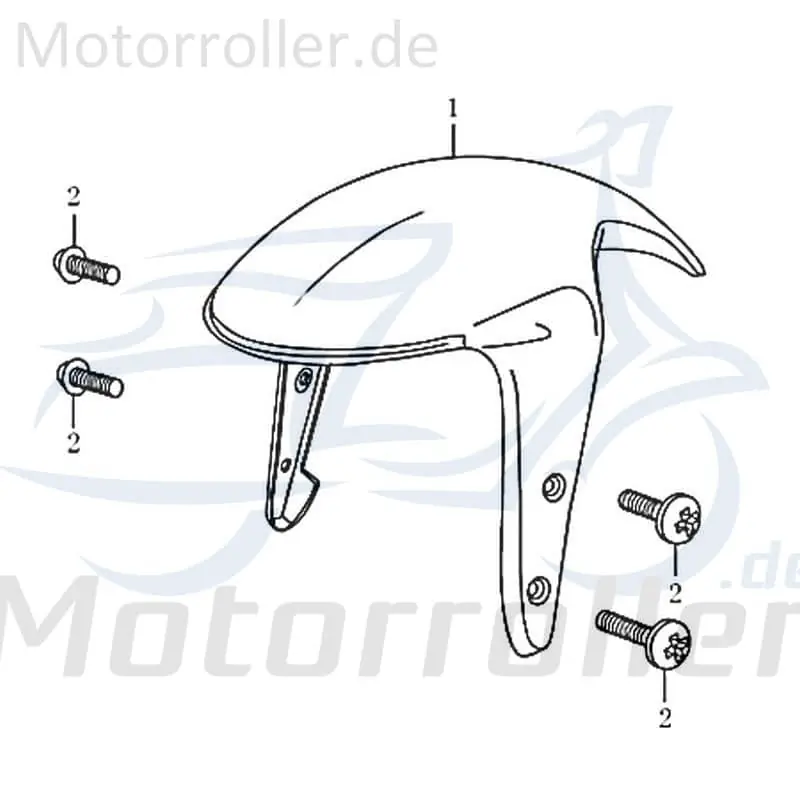 Jetzt Bestellen Kreidler RMC-G 50 Vorderradabdeckung 50ccm 2Takt FIG.C17-1-2 vorn Kotflügel Front-Kotflügel 50ccm-2Takt Scooter Ersatzteil Service
