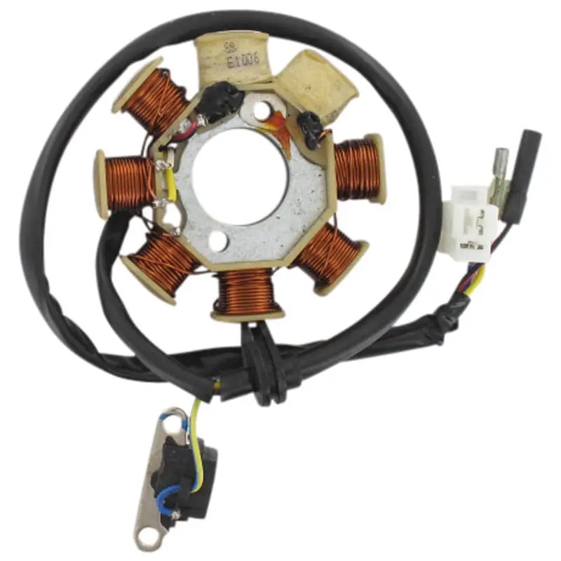 Beliebt Jack Fox Retro Star 50 Stromgenerator 50ccm 4Takt Stator Ankerplatte 50cc 4T Zündplatte Zündgrundplatte Lichtmaschine