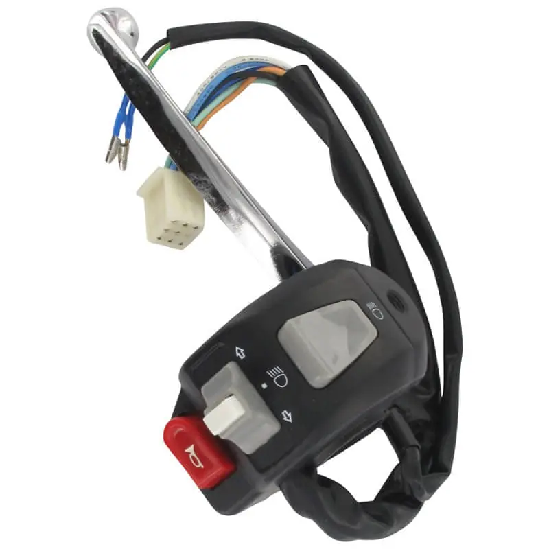Abverkauf Rex RS1000 Schaltereinheit links 1050307-3 Roller Lenkerarmatur Kombischalter 125ccm 4Takt 152QMI YY125QT-28 125cc 4T GY6