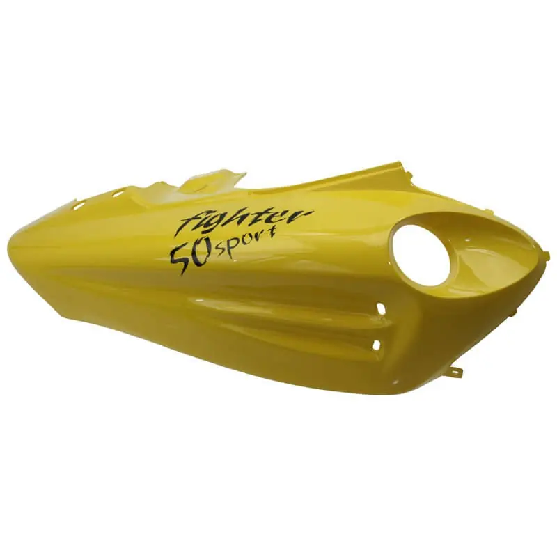 Abverkauf Rex Stratos Chicago Heckcover Scooter Mofa Heckschürze Seitenteil 50ccm 2Takt 1E40QMB YY50QT-28 50cc 2T Minarelli liegend