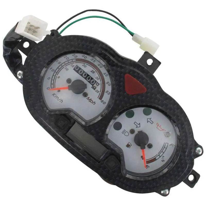 Abverkauf Jonway 1E40QMB Speedometer Tacho Motor Geschwindigkeitsmesser AGM 50ccm 2Takt YY50QT-28 50cc 2T Minarelli liegend Tachometer
