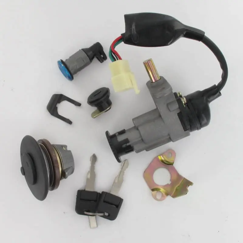 Beliebt Jonway 1E40QMB Schlosskit 50ccm 2Takt Zündschloss Tankverschluss AGM YY50QT-28 50cc 2T Minarelli liegend Tank-Verschluss