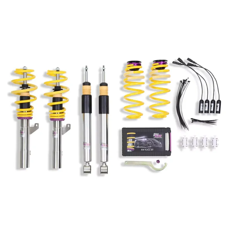 KW Gewindefahrwerk V3 inox passend für VW Sharan 7N (05/2010–11/2022) Mega-Angebot