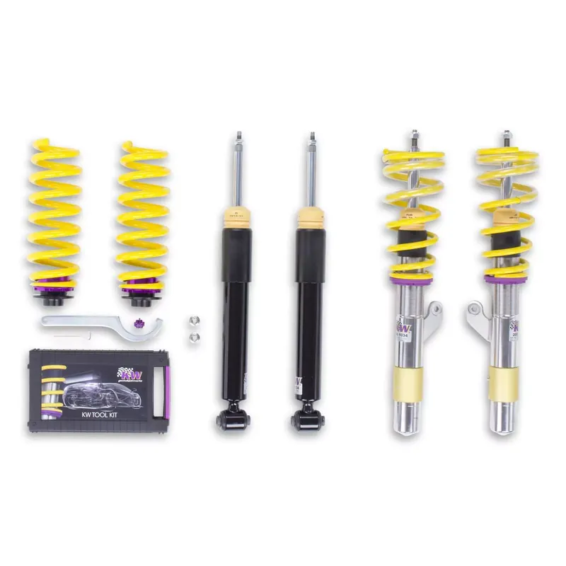 Neu Im Sortiment KW Gewindefahrwerk V2 inox passend für BMW 4er Coupe (F32, F82)