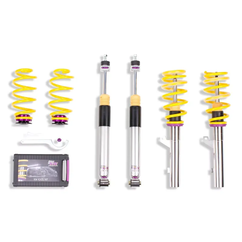 KW Gewindefahrwerk V3 inox passend für Audi A3 Limousine (8V) 05/2013–08/2021 Preis Gesenkt