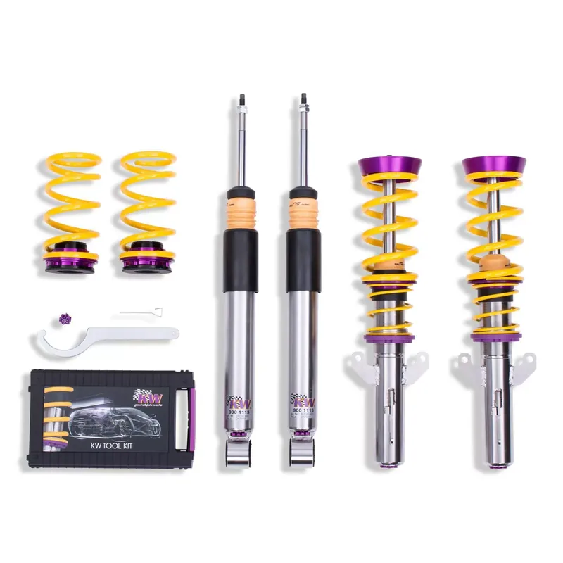 Markenprodukt KW Gewindefahrwerk V3 inox passend für Renault Clio IV (BH_, R)