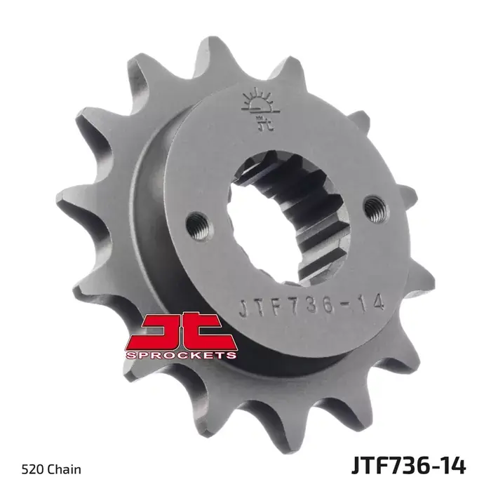 Geprüft Ritzel 14Z 520 Feinverzahnung Innen Ø 22/25 passend für Ducati