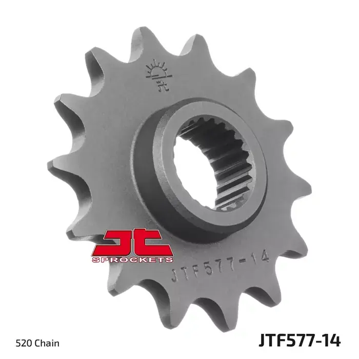 Preiswert Ritzel 14Z 520 Feinverzahnt Innen Ø 21,3/23